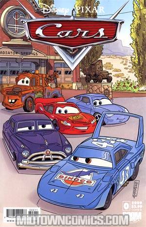 Disney Pixars Cars #0 Cover B