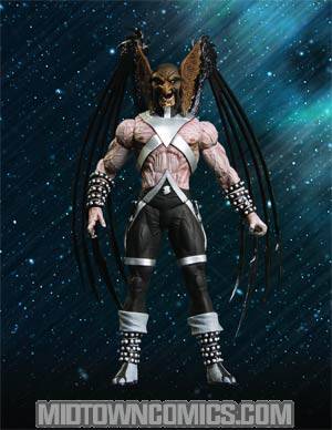 Blackest Night Series 5 Black Lantern Hawkman Action Figure