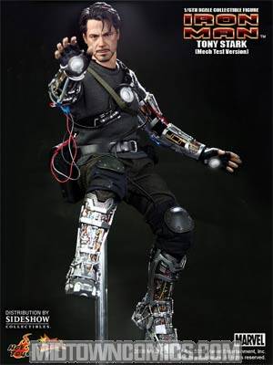 Iron Man Movie Tony Stark Mech Test Version 12-Inch Action Figure