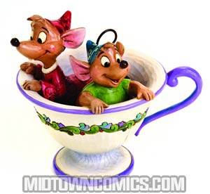 Cinderella Jaq And Gus Teacup Figurine