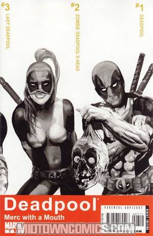 Deadpool Merc With A Mouth #7 1st Ptg Regular Arthur Suydam Wraparound Cover