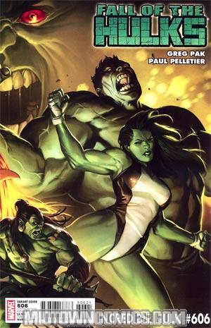 Incredible Hulk Vol 3 #606 Cover B Incentive Marko Djurdjevic Variant Cover (Fall Of The Hulks Tie-In)