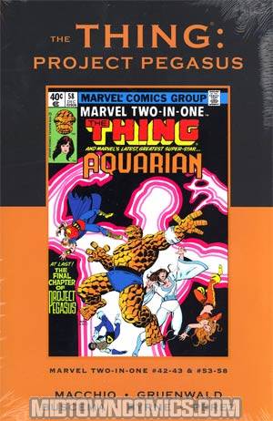 Thing Project Pegasus HC Premiere Edition Direct Market Cover