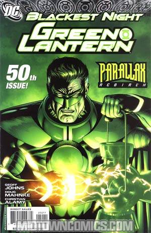 Green Lantern Vol 4 #50 Cover A Regular Doug Mahnke Cover (Blackest Night Tie-In)