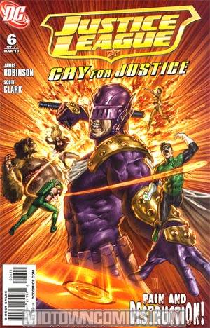 Justice League Cry For Justice #6