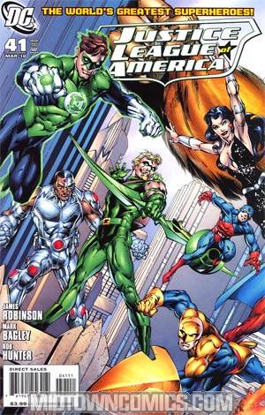 Justice League Of America Vol 2 #41 Cvr A Green Lantern & Green Arrow