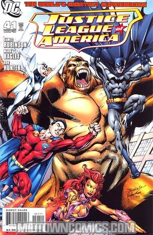 Justice League Of America Vol 2 #41 Cover B Batman & Mon-El