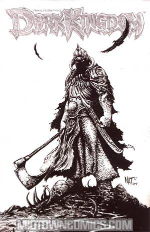 Frank Frazettas Dark Kingdom #4 Cover C Incentive Nat Jones Sketch Variant Cover