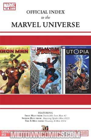 Official Index To The Marvel Universe #13