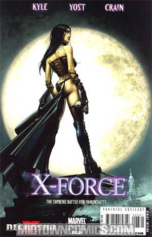 X-Force Vol 3 #23 Incentive Clayton Crain Underworld Variant Cover (X Necrosha Tie-In)