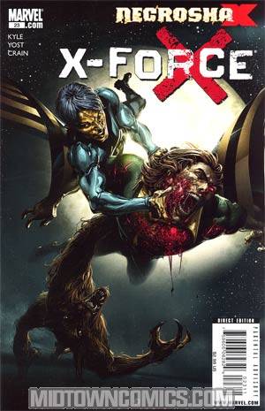 X-Force Vol 3 #23 Regular Clayton Crain Cover (X Necrosha Tie-In)
