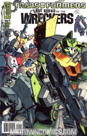 Transformers Last Stand Of The Wreckers #1 Regular Cover A