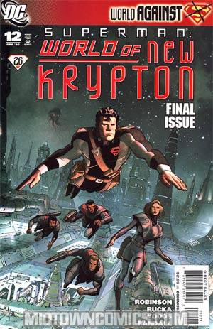 Superman World Of New Krypton #12 Incentive Ladronn Variant Cover