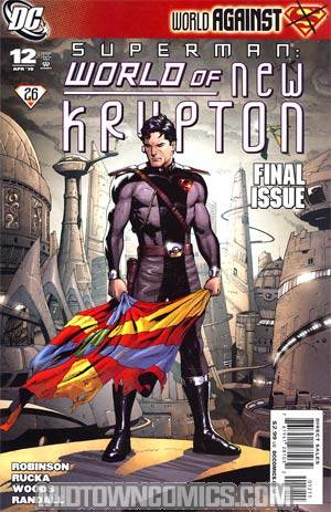 Superman World Of New Krypton #12 Regular Gary Frank Cover