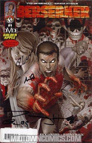 Berserker #1 Cover E Dale Keown Rage Signed Edition