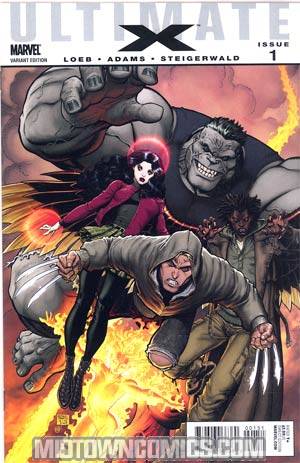 Ultimate Comics X #1 Incentive Art Adams Spoiler Line-Up With Metal Claws Variant Cover