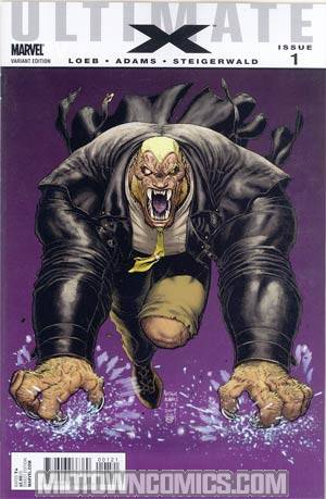 Ultimate Comics X #1 Incentive Art Adams Villain Variant Cover