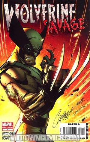 Wolverine Savage Cover A Regular J Scott Campbell Cover