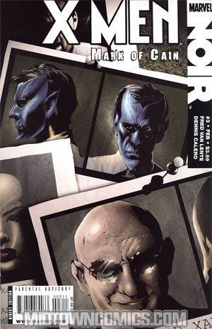 X-Men Noir Mark Of Cain #3 Regular Dennis Calero Cover