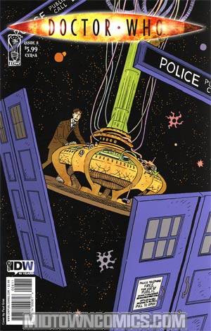 Doctor Who Vol 3 #8 Cover A Regular Paul Grist Cover
