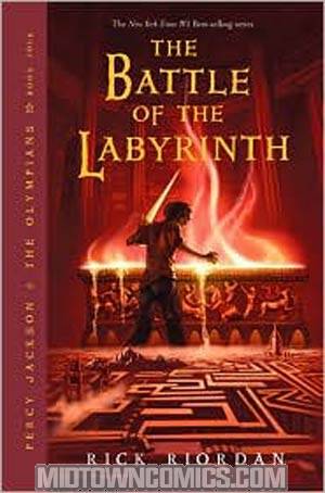 Percy Jackson And The Olympians Vol 4 The Battle Of The Labyrinth HC