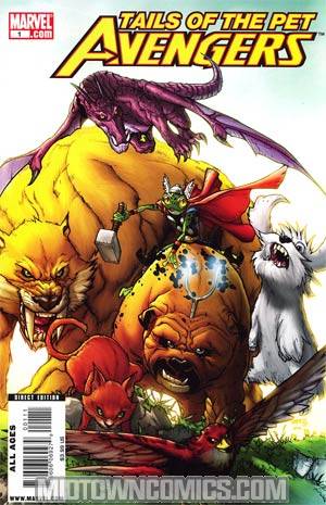 Tails Of The Pet Avengers Regular Humberto Ramos Cover