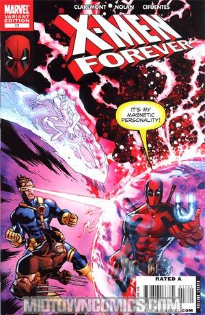 X-Men Forever #17 Cover B Incentive Deadpool Variant Cover