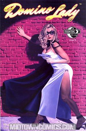 Domino Lady #4 Michael J Williams Cover