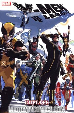 X-Men Legacy Vol 4 Emplate HC