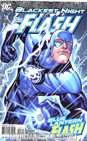 Blackest Night Flash #3 Cover A Regular Scott Kolins Cover