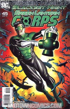 Green Lantern Corps Vol 2 #45 Cover B Incentive Brian Bolland Variant Cover (Blackest Night Tie-In)