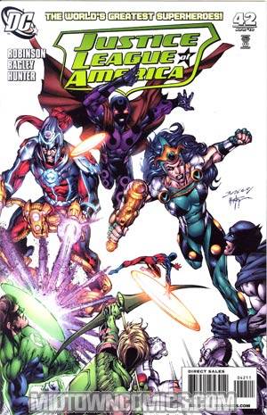 Justice League Of America Vol 2 #42 Regular Mark Bagley Cover