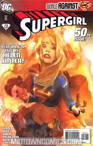 Supergirl Vol 5 #50 Incentive Joshua Middleton Variant Cover