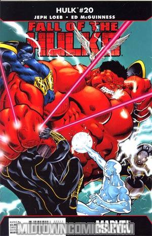 Hulk Vol 2 #20 1st Ptg Regular Ed McGuinness Cover (Fall Of The Hulks Tie-In)
