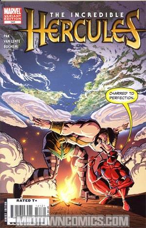 Incredible Hercules #141 Cover B Incentive Deadpool Variant Cover