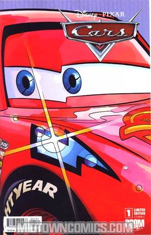 Disney Pixars Cars #1 Cover D Incentive Allen Gladfelter Variant Cover