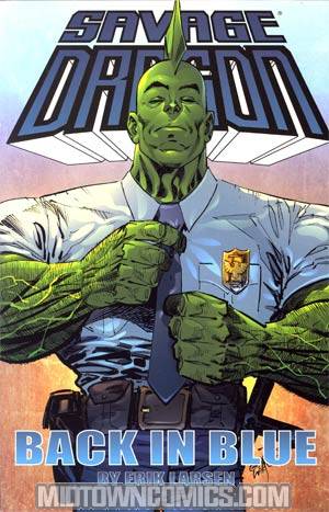 Savage Dragon Back In Blue TP