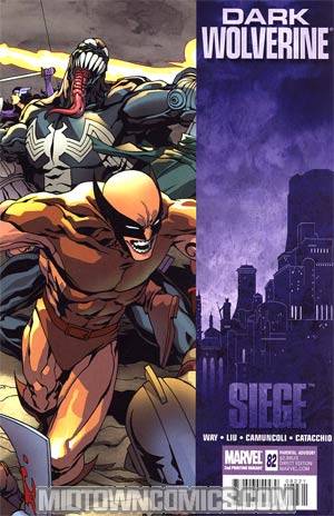 Dark Wolverine #82 Cover B 2nd Ptg Variant Cover (Siege Tie-In)