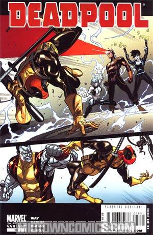 Deadpool Vol 3 #18 Cover B 2nd Ptg Variant Cover (Nation X Tie-In)