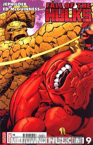 Hulk Vol 2 #19 2nd Ptg Variant Cover (Fall Of The Hulks Tie-In)