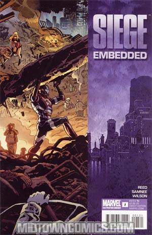 Siege Embedded #1 Cover B 2nd Ptg