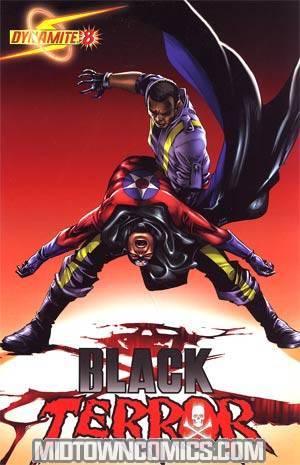 Black Terror Vol 3 #8 Cover B Regular Jonathan Lau Cover