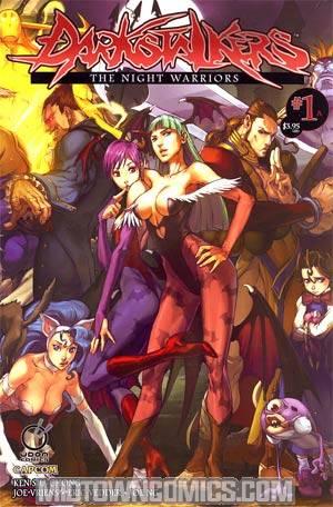 Darkstalkers The Night Warriors #1 Cover A Alvin Lee
