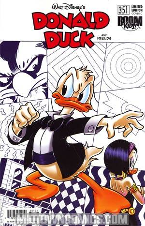 Donald Duck And Friends #351 Incentive Magic Eye Studios Variant Cover