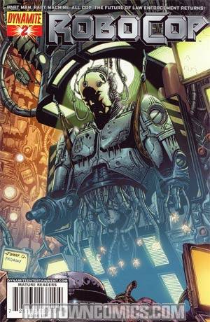 Robocop Vol 2 #2 Cover B Regular Johnny D Cover