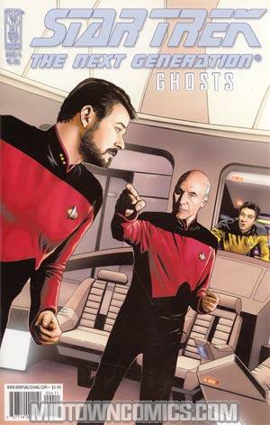 Star Trek The Next Generation Ghosts #4 Regular Joe Corroney Cover