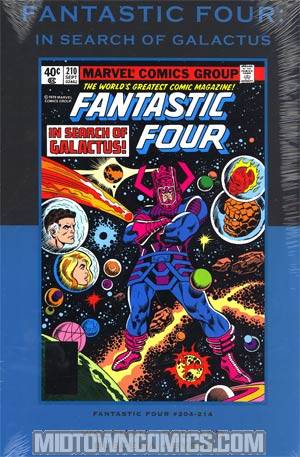 Fantastic Four In Search Of Galactus HC Premiere Edition Direct Market Cover