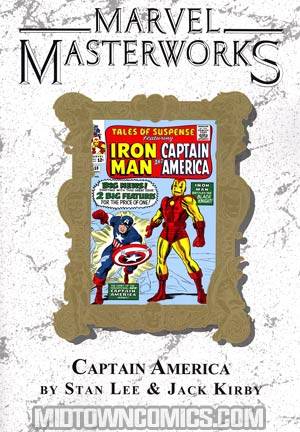 Marvel Masterworks Captain America Vol 1 TP Direct Market Edition