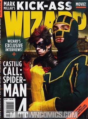 Wizard Comics Magazine #223 Kick-Ass Movie Cvr