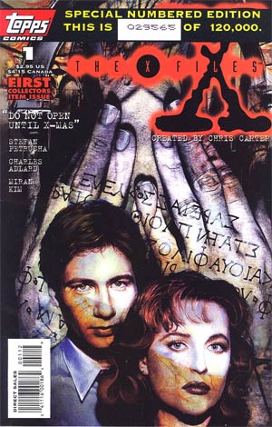 X-Files #1 Cover B Special Numbered Edition